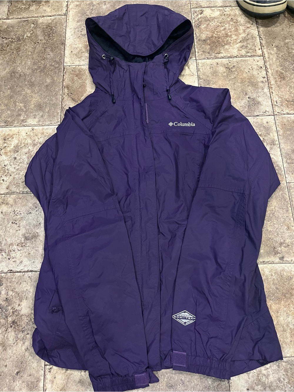 Columbia Women's Deep Purple Hooded Ski Jacket